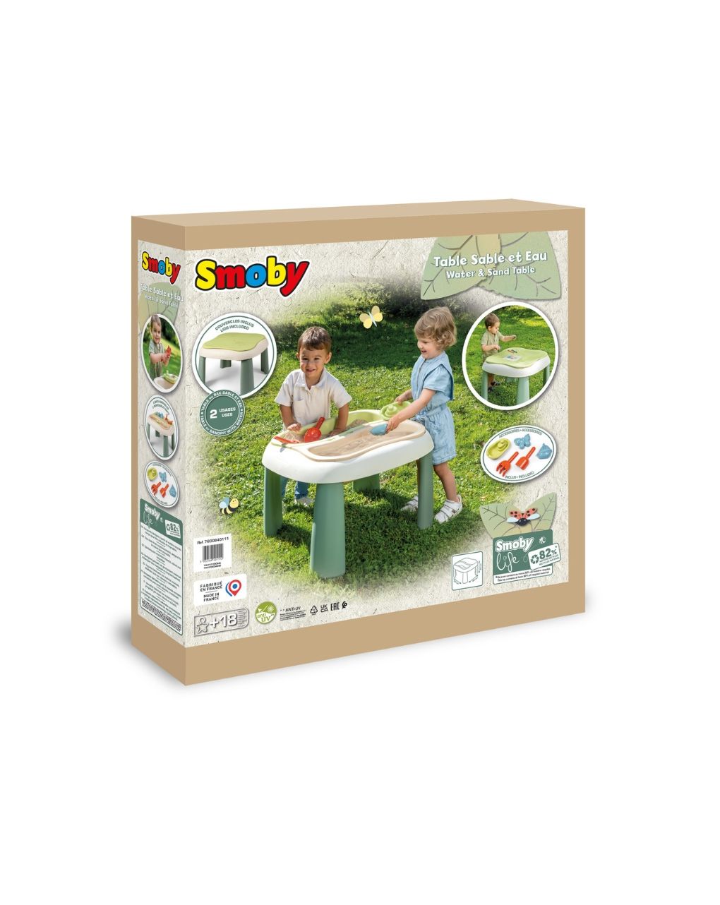 Smoby life επιτραπέζιο παιχνίδι με νερό και άμμο - Smoby