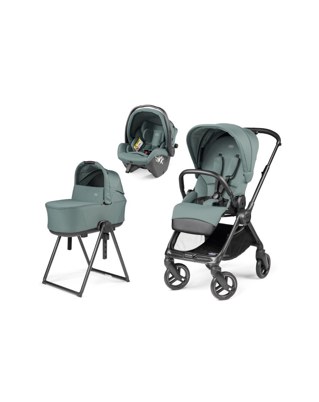 Peg perego σύστημα μετακίνησης 3 σε 1 trio switch flex slk jade - Peg-Pérego