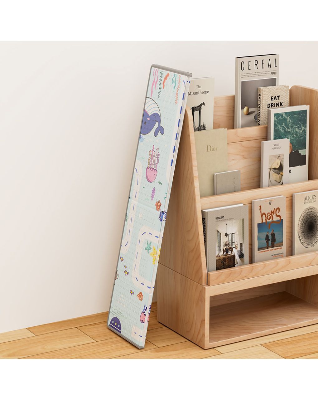 Bebe stars χαλάκι δραστηριοτήτων διπλής όψης 150x150x1cm 100-503 - Bebe Stars