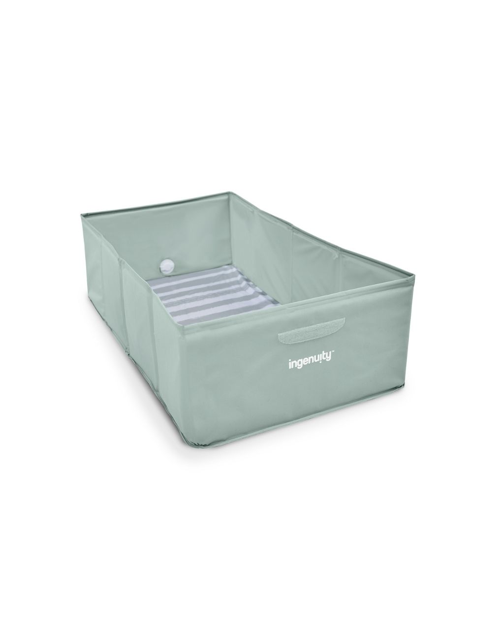 Ingenuity πτυσσόμενη μπανιέρα ταξιδιού tuckaway sage green