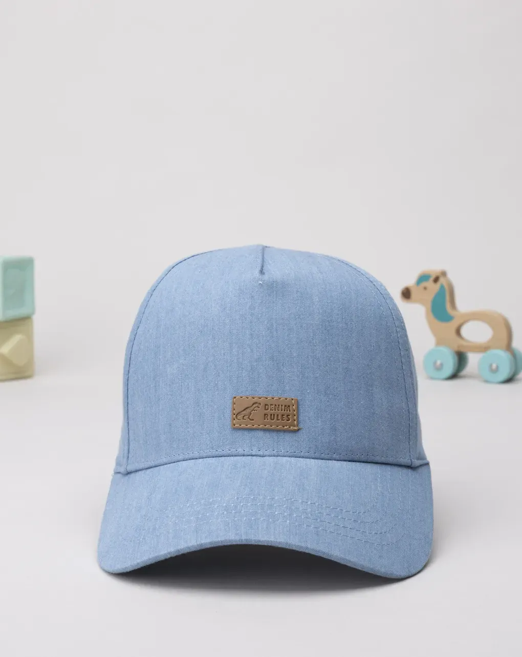 παιδικό καπέλο μπλε denim rules για αγόρι