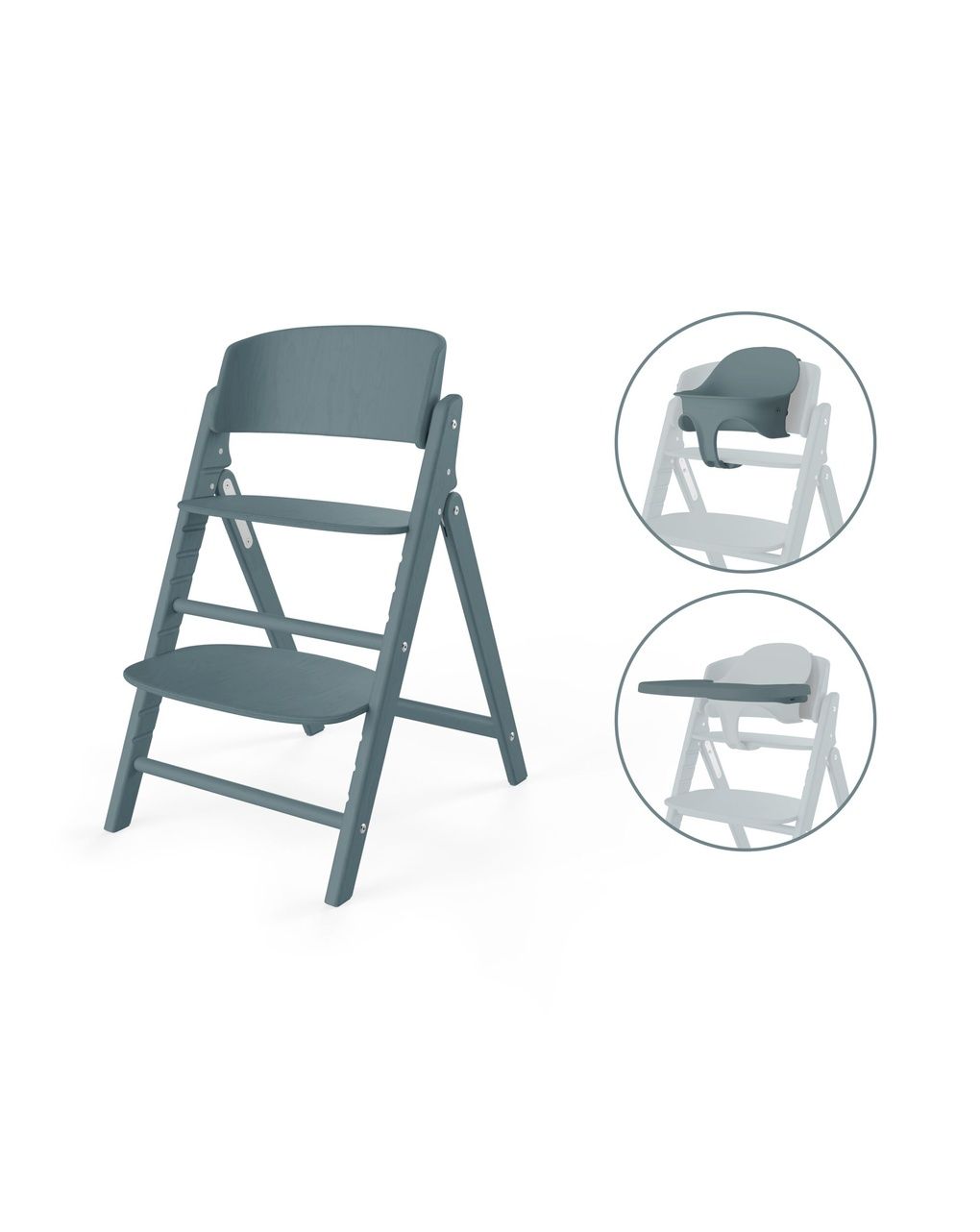 Cybex click & fold 3-σε-1 κάθισμα φαγητού stone blue - Cybex