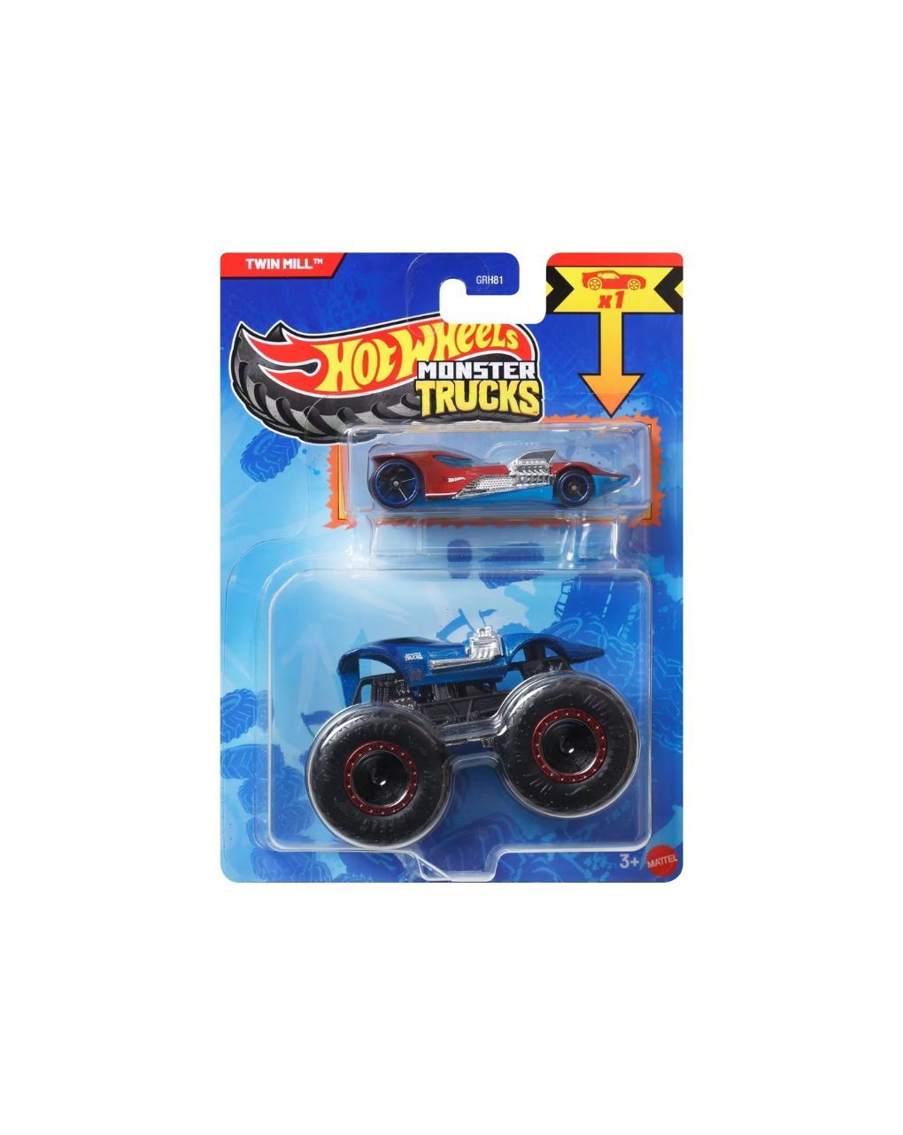 Hot wheels οχήματα monster trucks 1:64 grh81 (διάφορα σχέδια) - Hot wheels