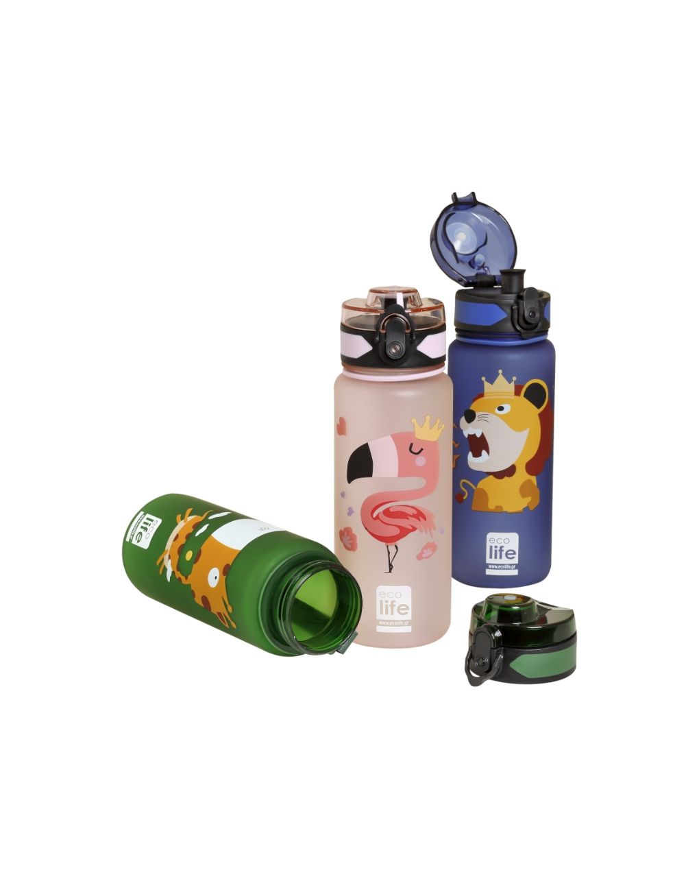 Ecolife tritan bottle 500ml flamingo 33-bo-2315 - Ecolife