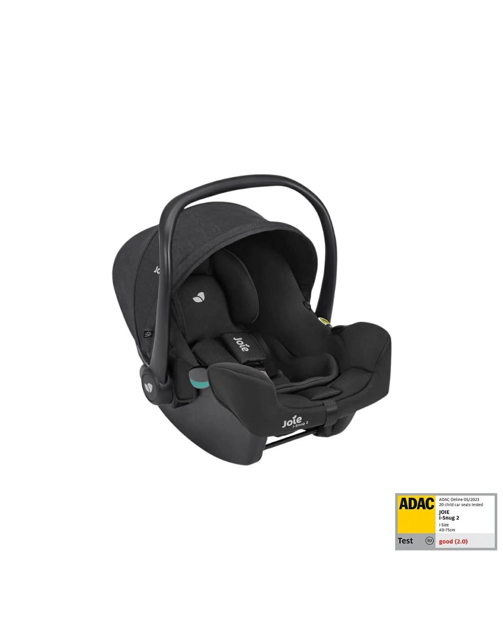 Joie i-snug 2 κάθισμα αυτοκινήτου i-size (40-75cm) raven c1817carvn000 - Joie