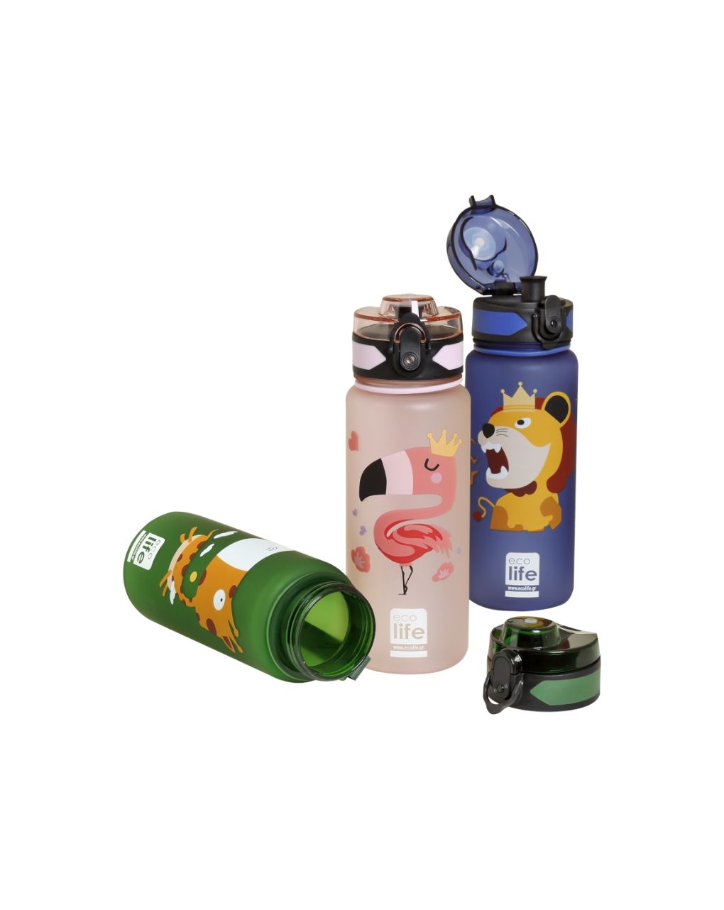 Ecolife tritan παγούρι 500ml lion 33-bo-2308 - Ecolife