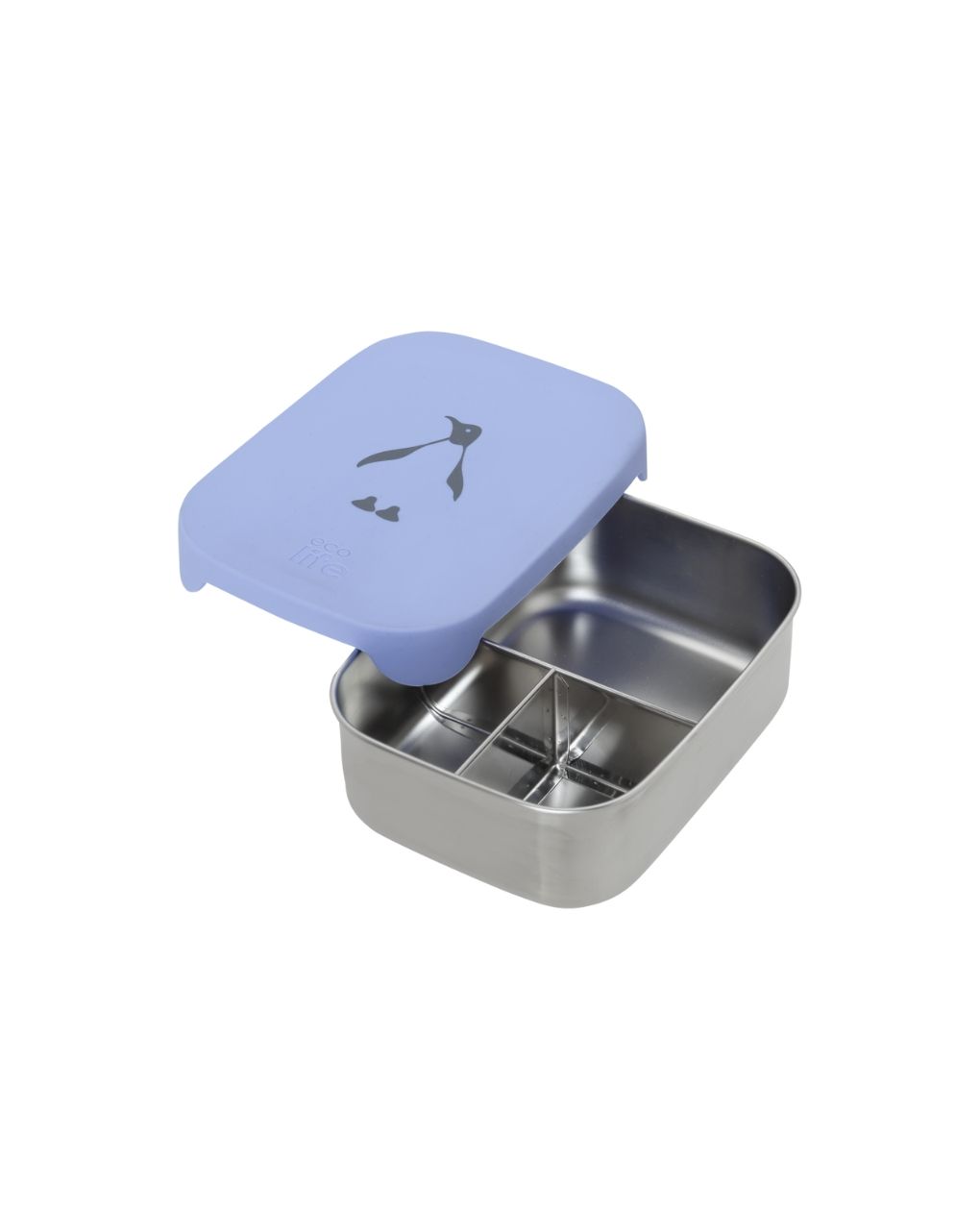 Ecolife ανοξείδωτο φαγητοδοχείο με χώρισμα 800ml penguin 33-fc-9087 - Ecolife