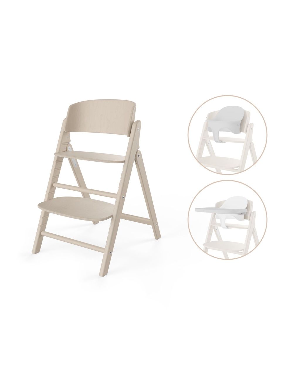 Cybex click & fold 3-σε-1 κάθισμα φαγητού all natural - Cybex