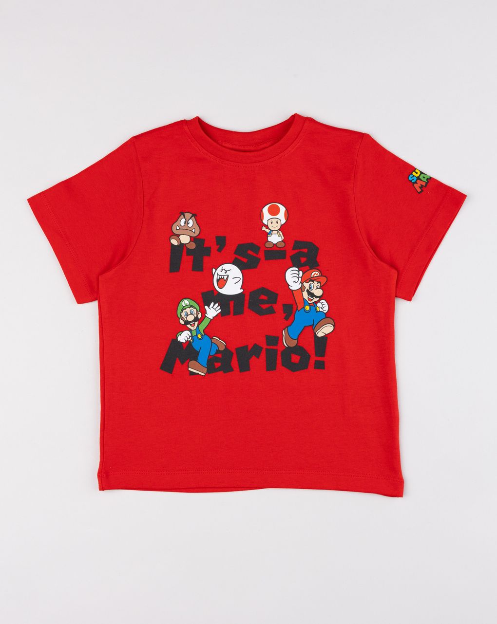 παιδικό t-shirt κόκκινο super mario για αγόρι