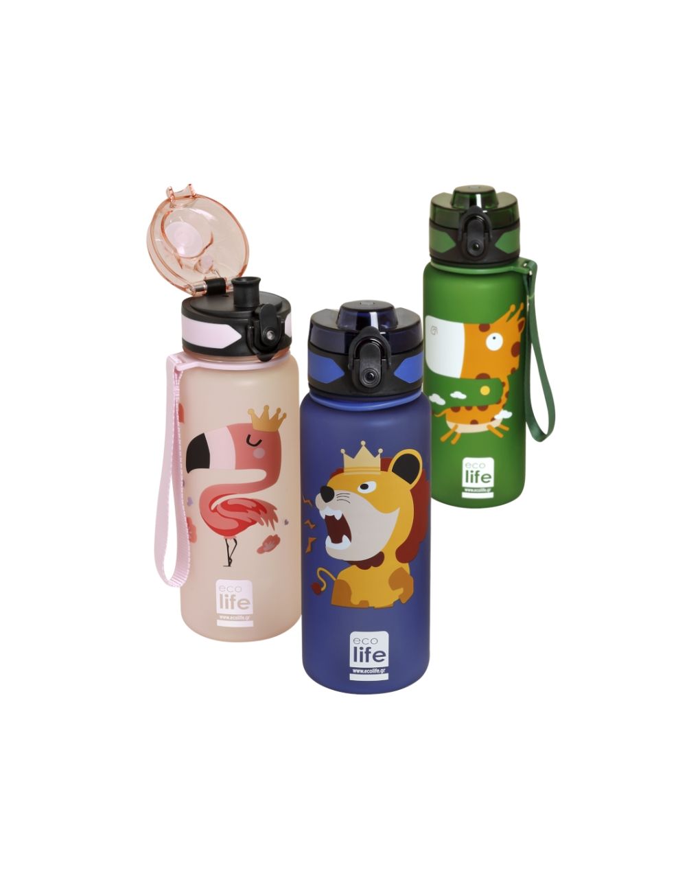 Ecolife tritan παγούρι 500ml lion 33-bo-2308 - Ecolife