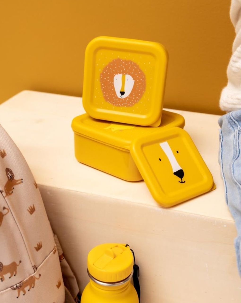 Trixie σετ φαγητοδοχεία snack box nesting 3τμχ mr. lion t05213 - TRIXIE