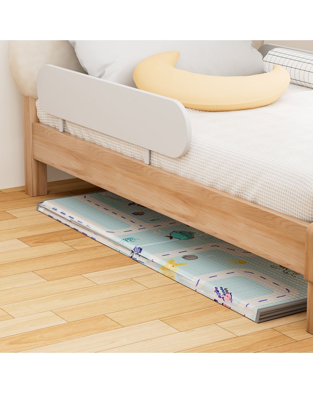 Bebe stars χαλάκι δραστηριοτήτων διπλής όψης 150x150x1cm 100-503 - Bebe Stars
