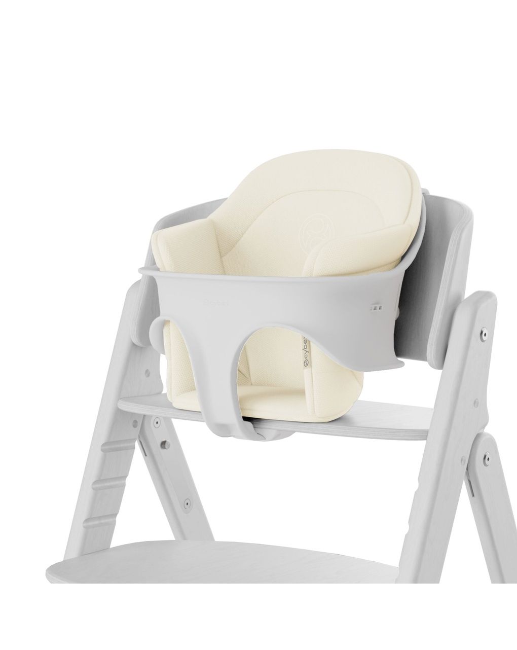 Cybex σετ μαξιλάρια comfort inlay για καρέκλα φαγητού click & fold / iris canvas white - Cybex