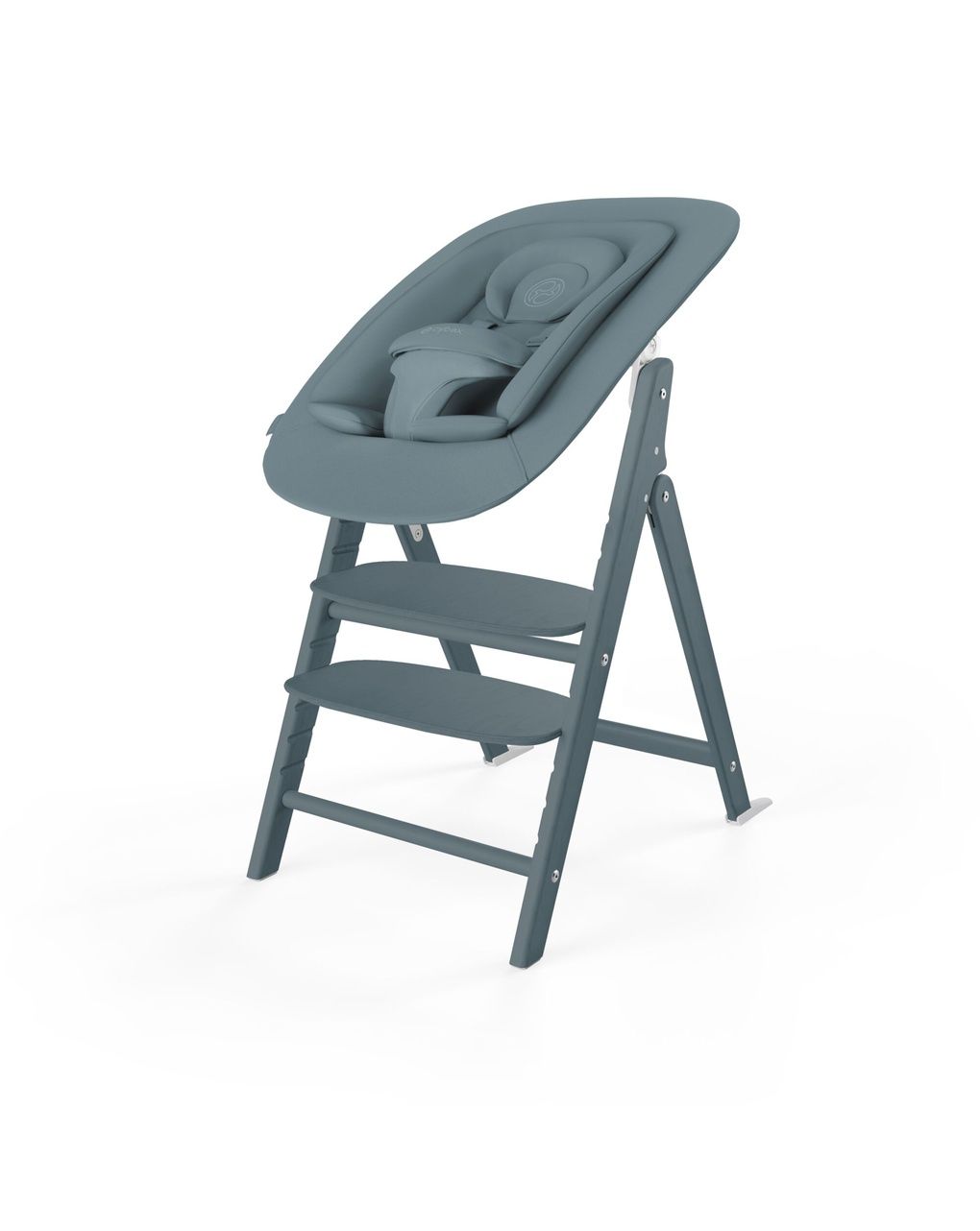 Cybex click & fold 3-σε-1 κάθισμα φαγητού stone blue - Cybex