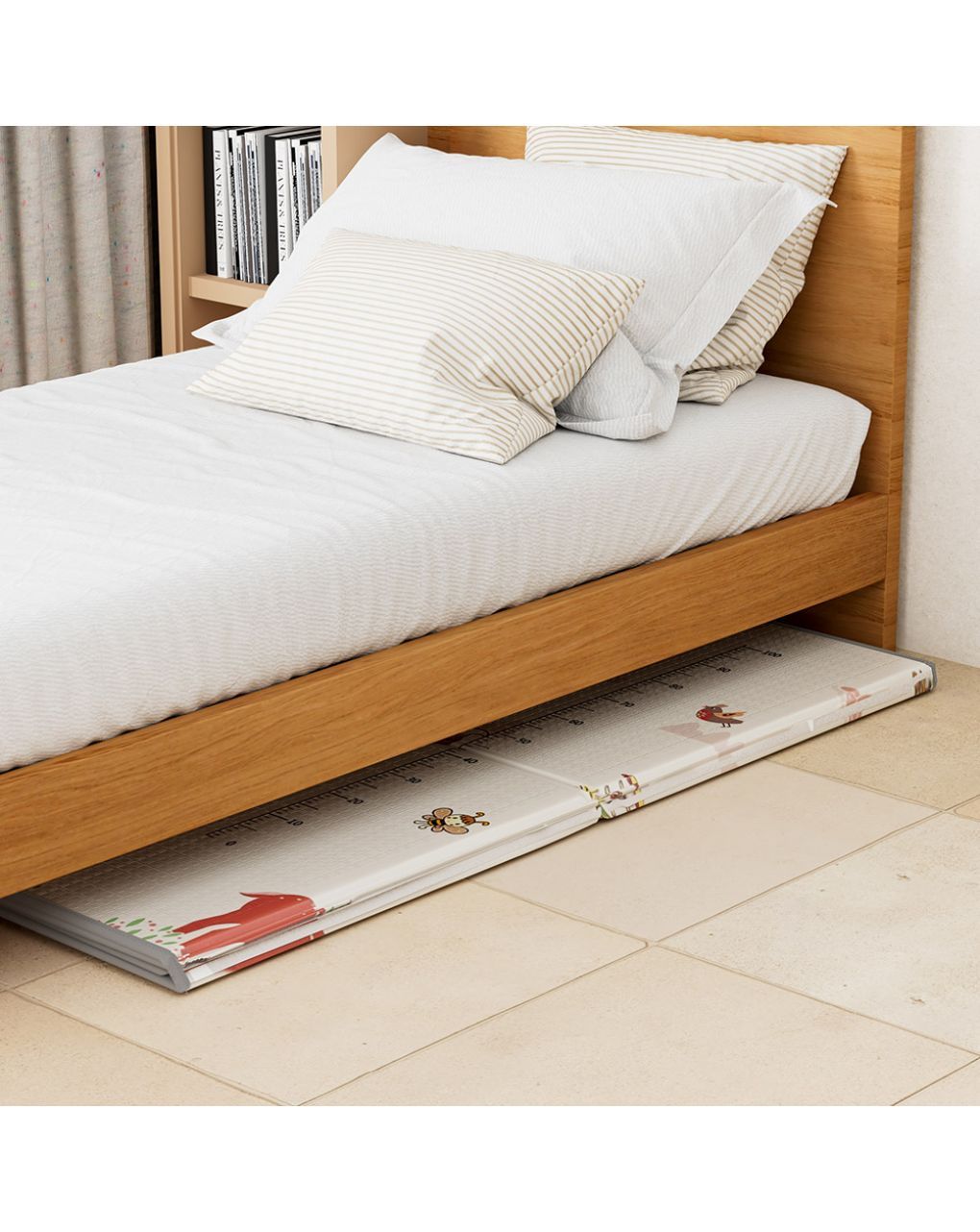 Bebe stars χαλάκι δραστηριοτήτων διπλής όψης 150x150x1cm 100-503 - Bebe Stars