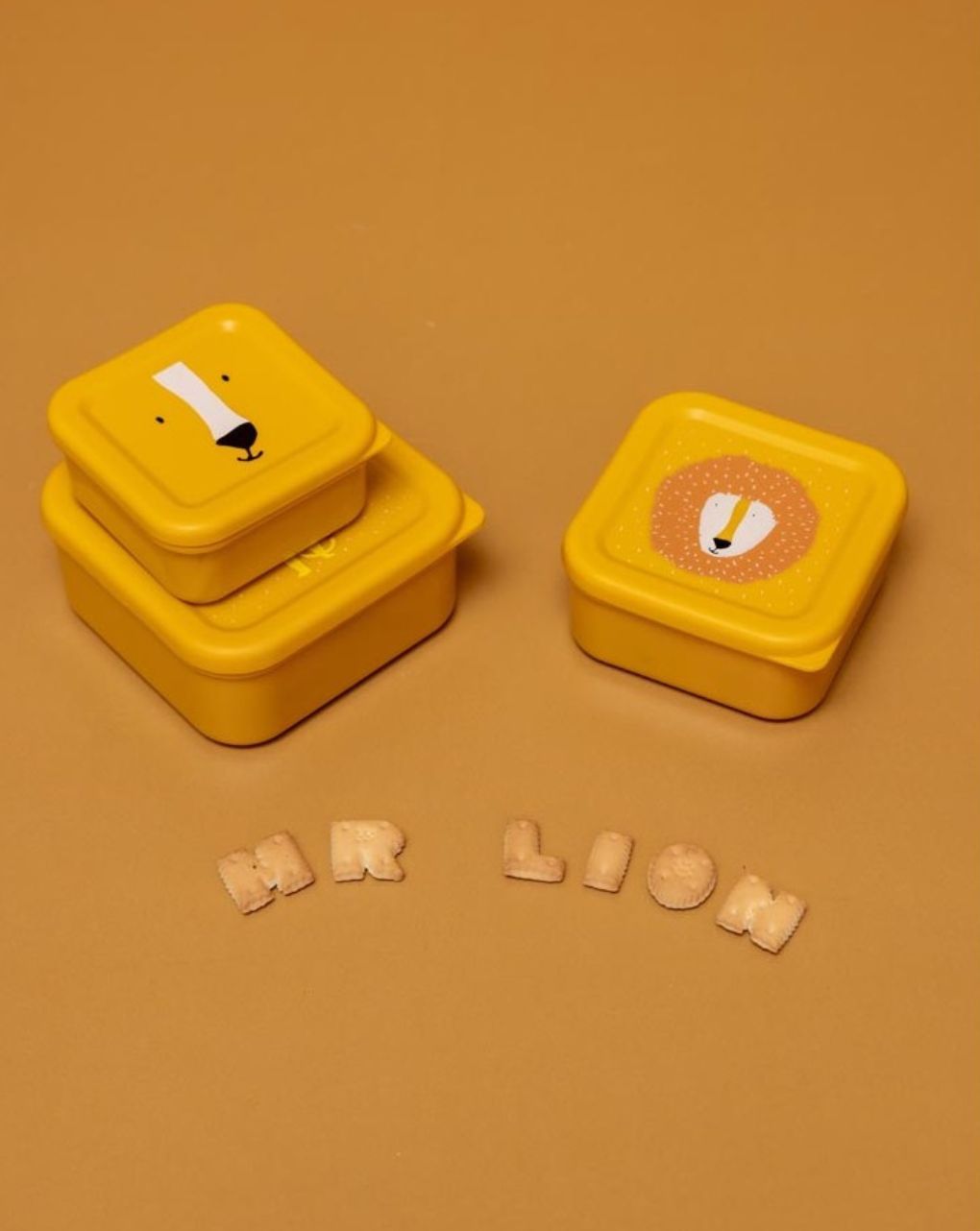 Trixie σετ φαγητοδοχεία snack box nesting 3τμχ mr. lion t05213 - TRIXIE