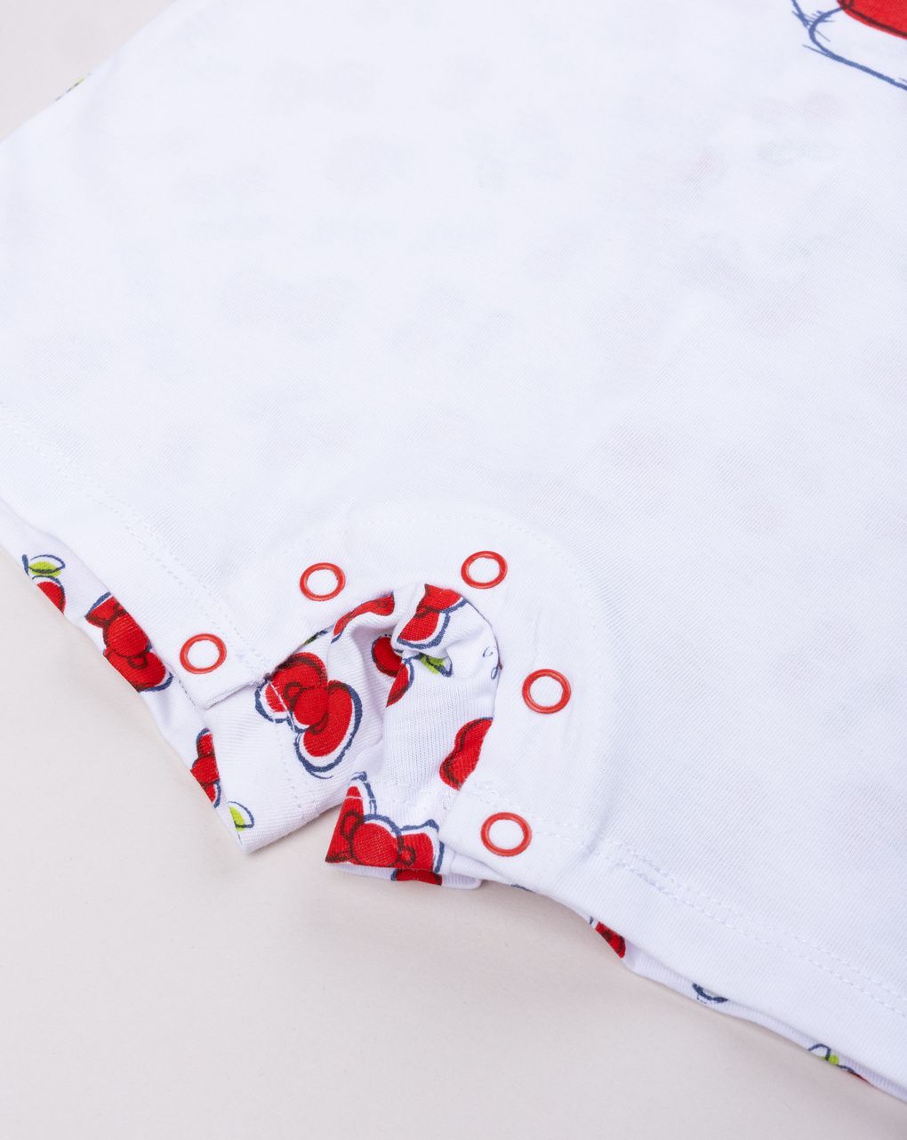 βρεφική πιτζάμα ολόσωμη λευκή hello kitty για κορίτσι - Prénatal