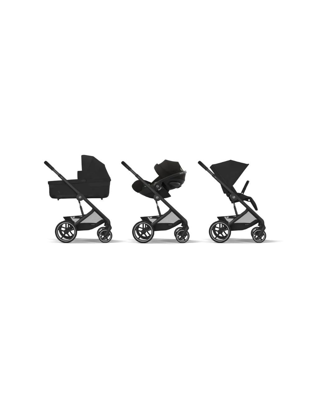 Cybex balios s lux travel set σύστημα μεταφοράς moon black - Cybex