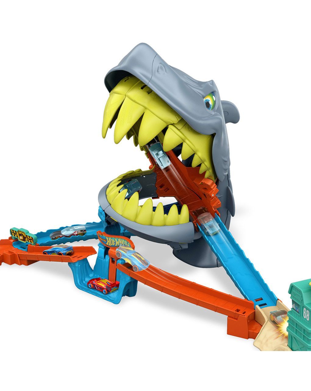 Hot wheels city πίστα επίθεση καρχαρία jhl96 - Hot wheels