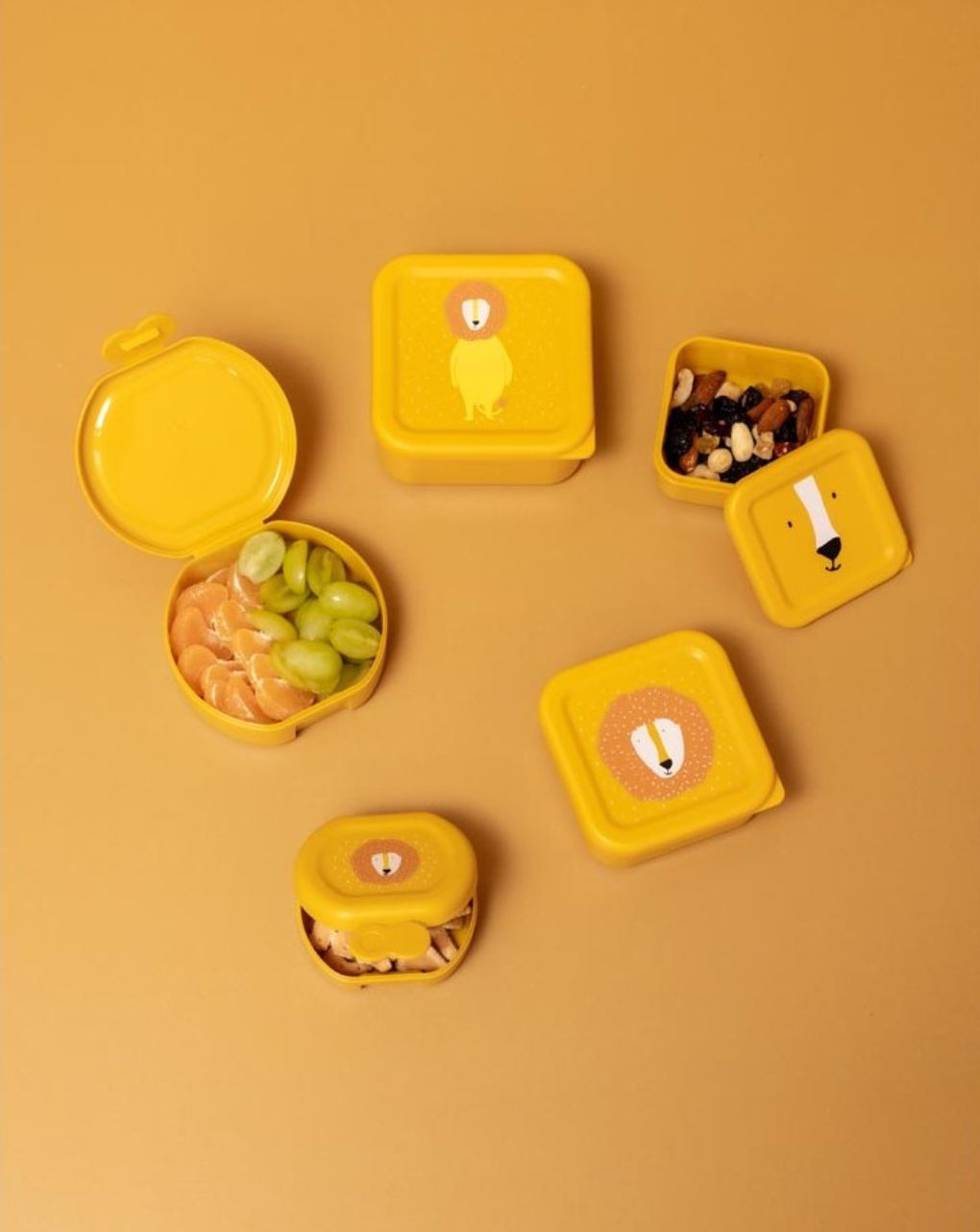Trixie σετ φαγητοδοχεία snack box nesting 3τμχ mr. lion t05213 - TRIXIE