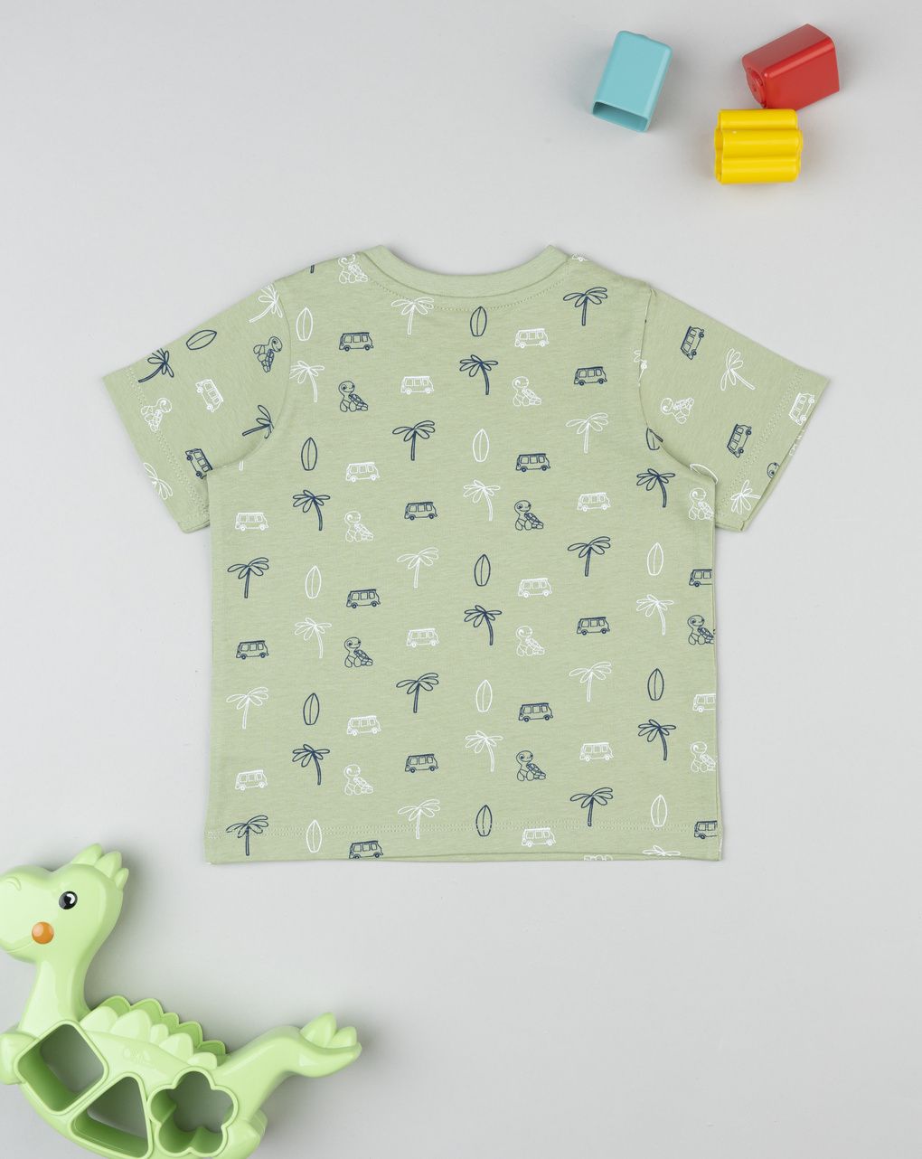 βρεφικό t-shirt πράσινο summer για αγόρι - Prénatal