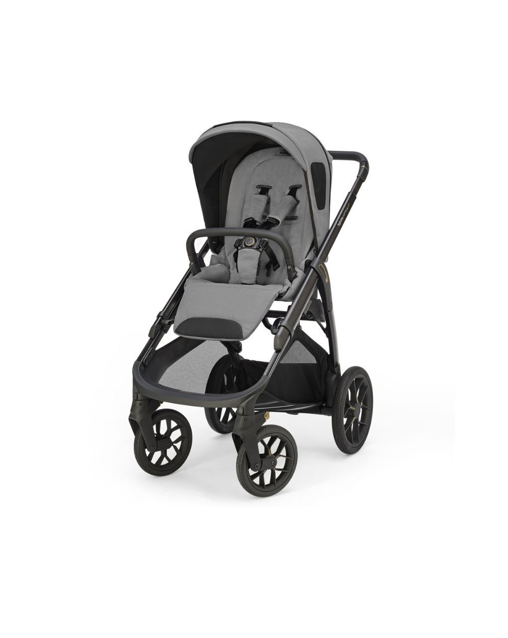 Inglesina aptica xt σύστημα μεταφοράς quattro με κάθισμα αυτοκινήτου darwin recline canyon grey/telaio black - Inglesina