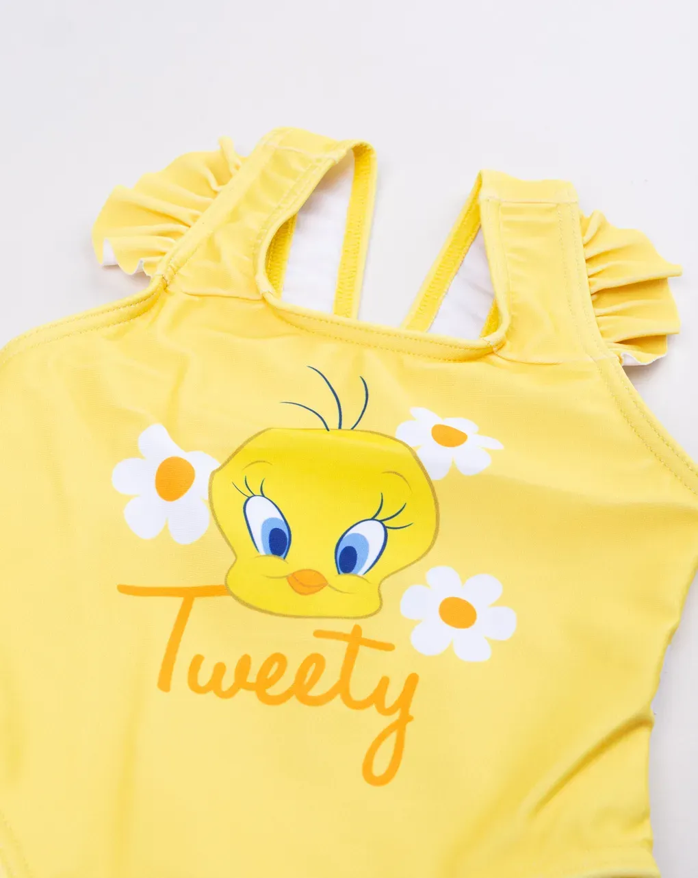 βρεφικό ολόσωμο μαγιό κίτρινο tweety για κορίτσι - Prénatal