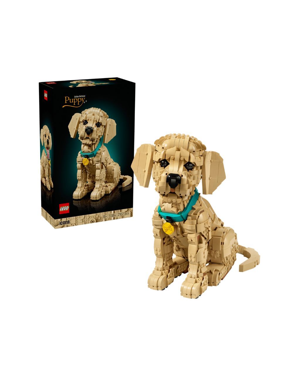 Lego icons golden retriever puppy 11384 - LEGO, LEGO Icons