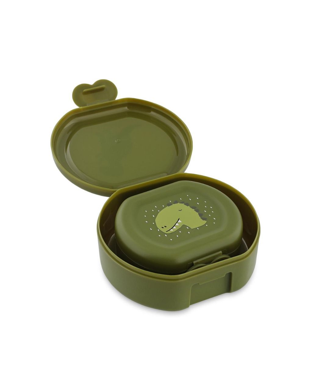 Trixie σετ φαγητοδοχεία snack box with clips 2τμχ mr. dino t06201 - TRIXIE