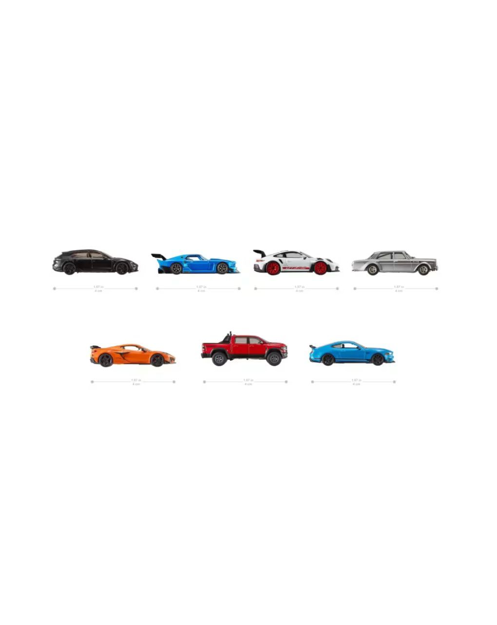 Hot wheels premium αυτοκινητάκια κλίμακας 1:43 hmd41 (διάφορα σχέδια) - Hot wheels