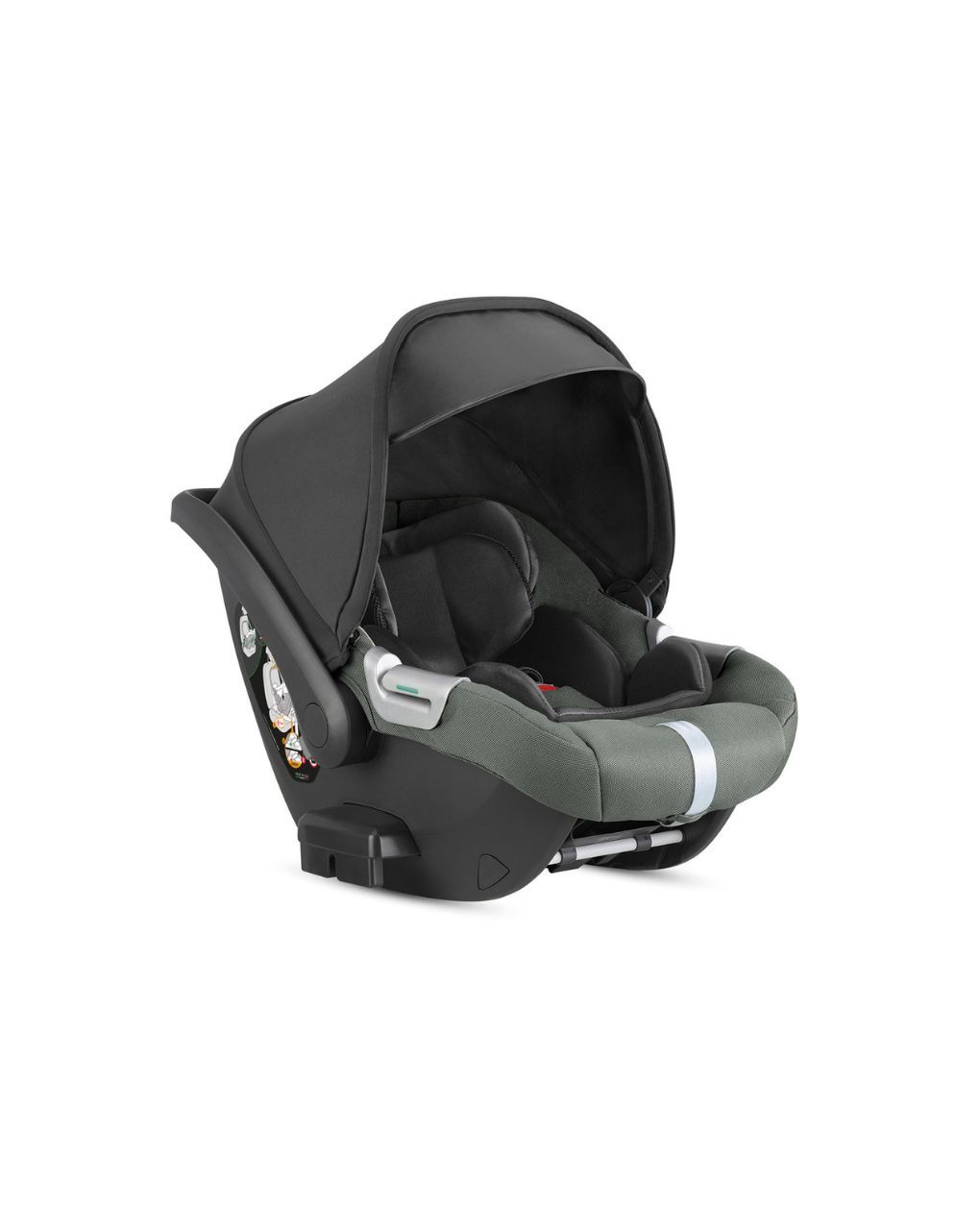 Inglesina aptica xt σύστημα μεταφοράς quattro με κάθισμα αυτοκινήτου darwin taiga green/telaio black - Inglesina