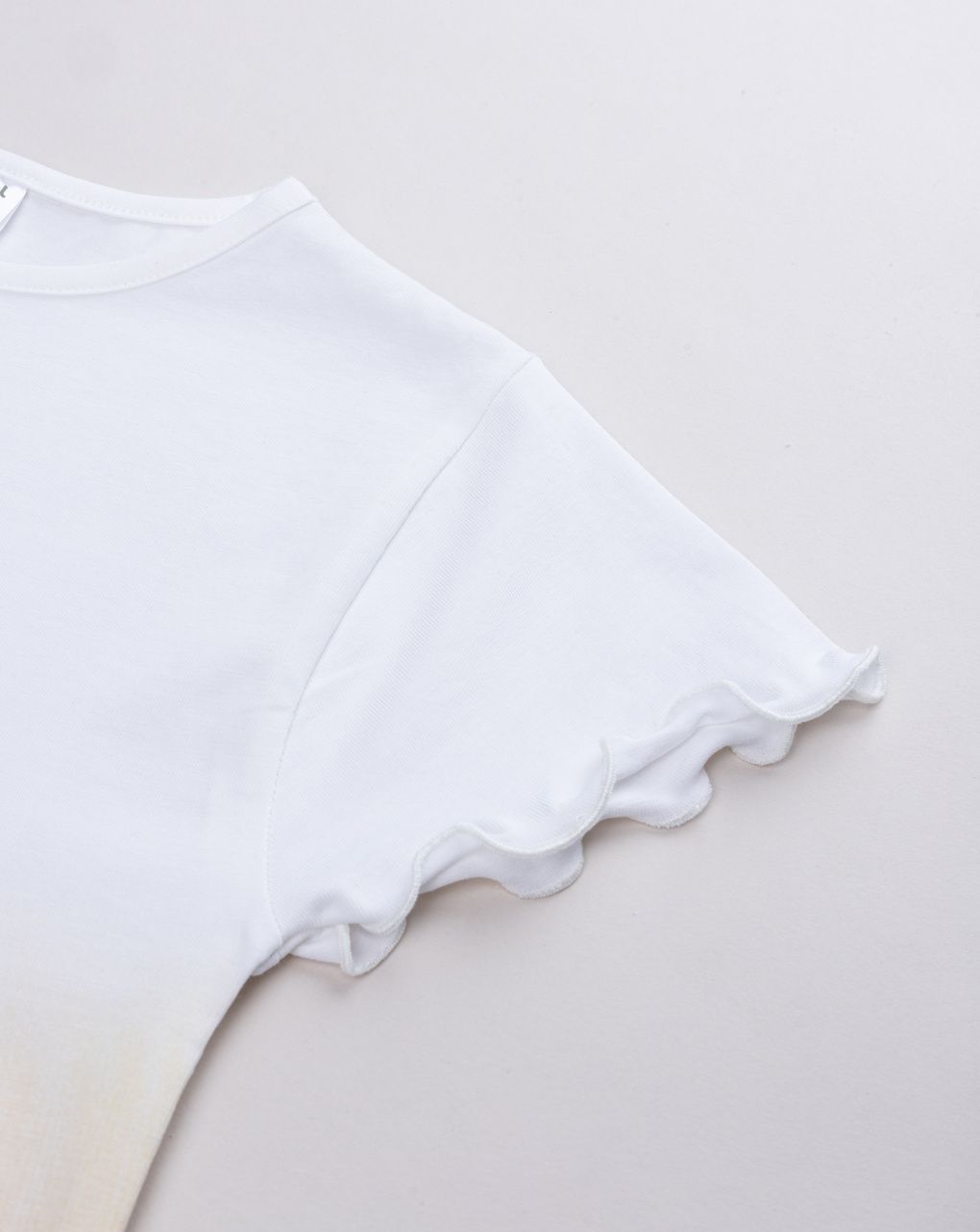 παιδικό t-shirt λευκό/μπεζ με κοχύλια για κορίτσι - Prénatal
