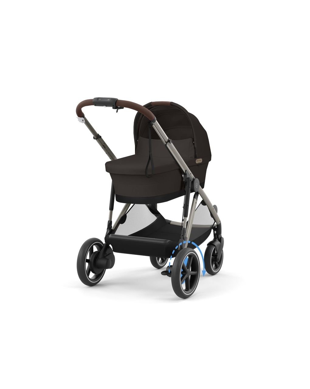 Cybex e-gazelle s καρότσι περιπάτου tpe chocolate brown - Cybex