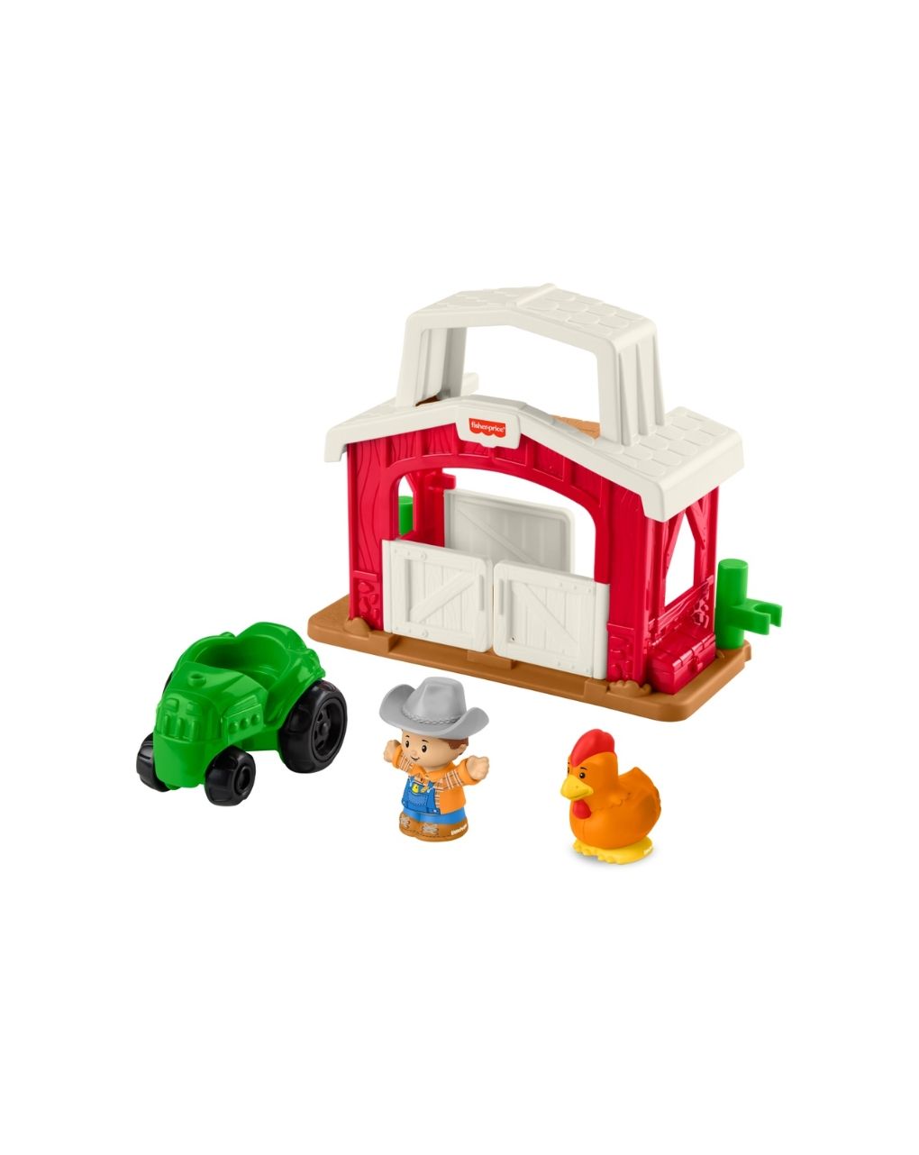 Fisher-price little people μίνι φάρμα με τρακτέρ και 2 φιγούρες jly77 - Fisher-Price