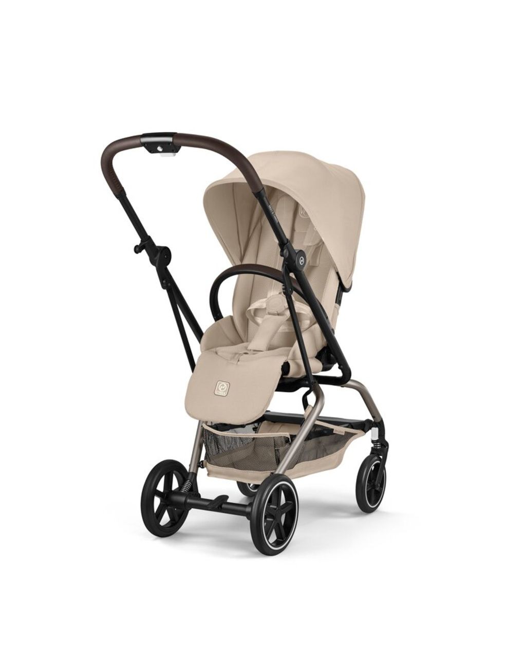 Cybex eezy s twist+2 καρότσι περιπάτου almond beige / taupe frame - Cybex
