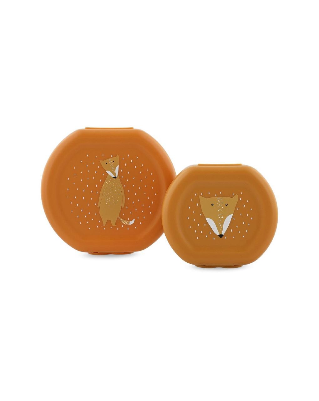 Trixie σετ φαγητοδοχεία snack box with clips 2τμχ mrs. fox t06210 - TRIXIE
