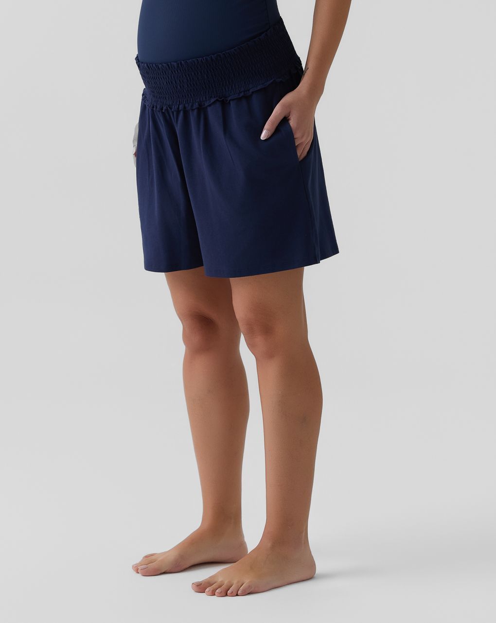 γυναικείο σορτσάκι εγκυμοσύνης μπλε - Prénatal