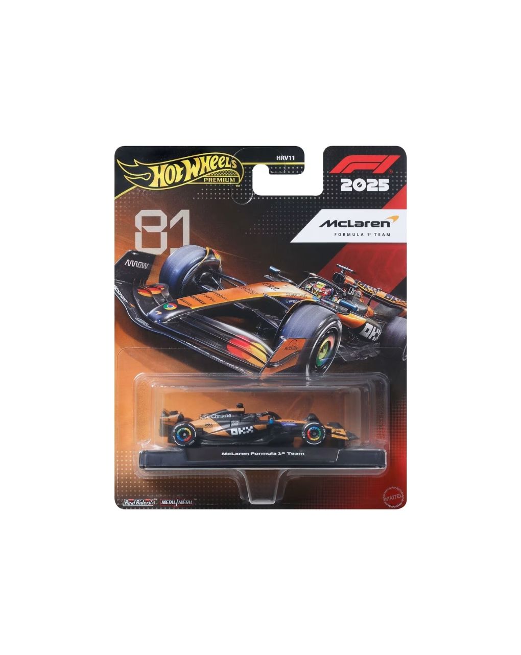 Hot wheels συλλεκτικά αυτοκινητάκια formula 1 hrv11 (διάφορα σχέδια) - Hot wheels