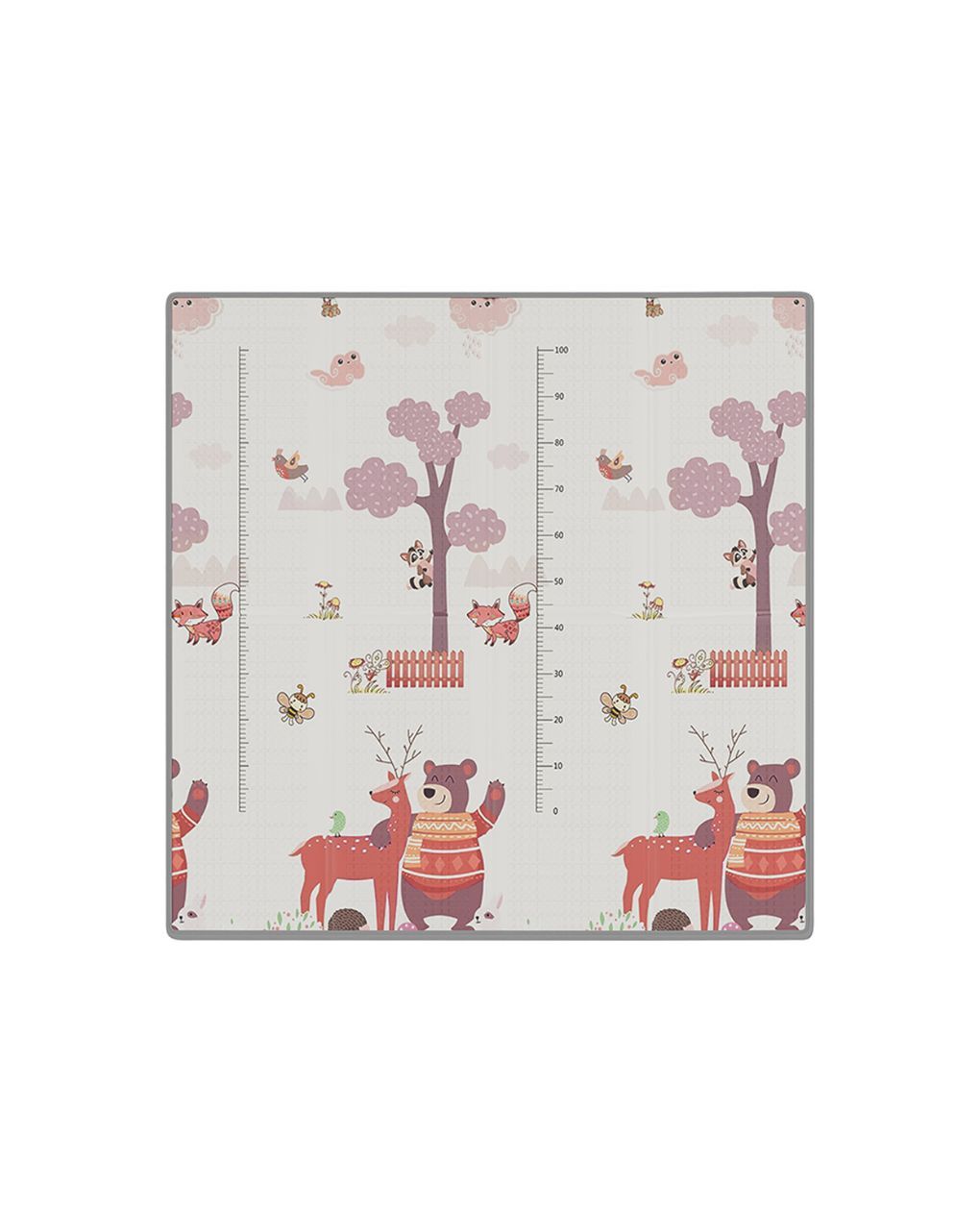 Bebe stars χαλάκι δραστηριοτήτων διπλής όψης 150x150x1cm 100-503