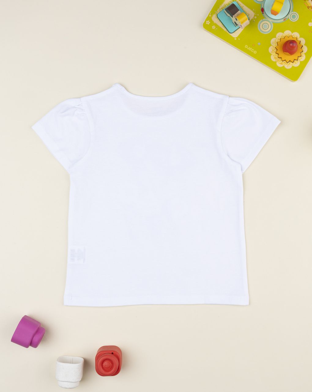 παιδικό t-shirt λευκό bloom για κορίτσι - Prénatal