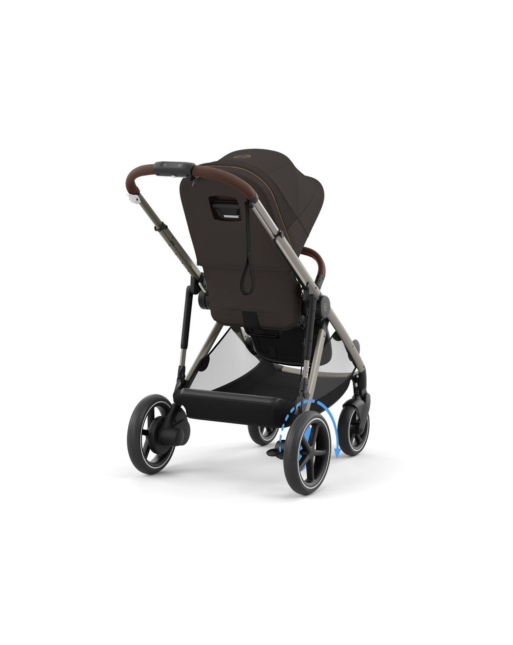 Cybex e-gazelle s καρότσι περιπάτου tpe chocolate brown - Cybex