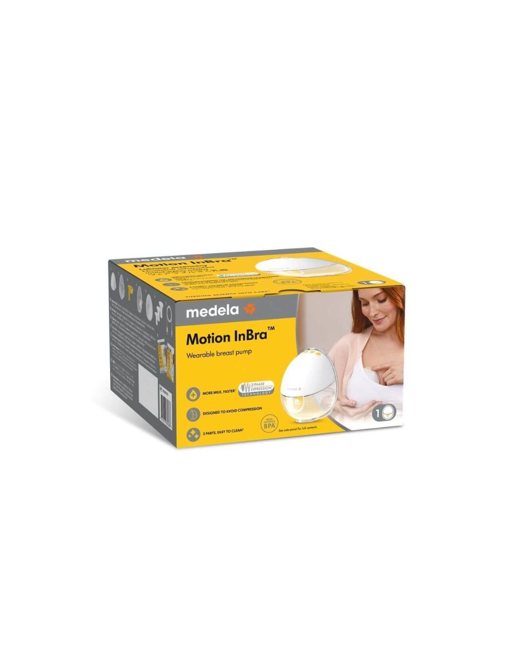 Medela θήλαστρο ηλεκτρικό μονό motion inbra ™ wearable - Medela