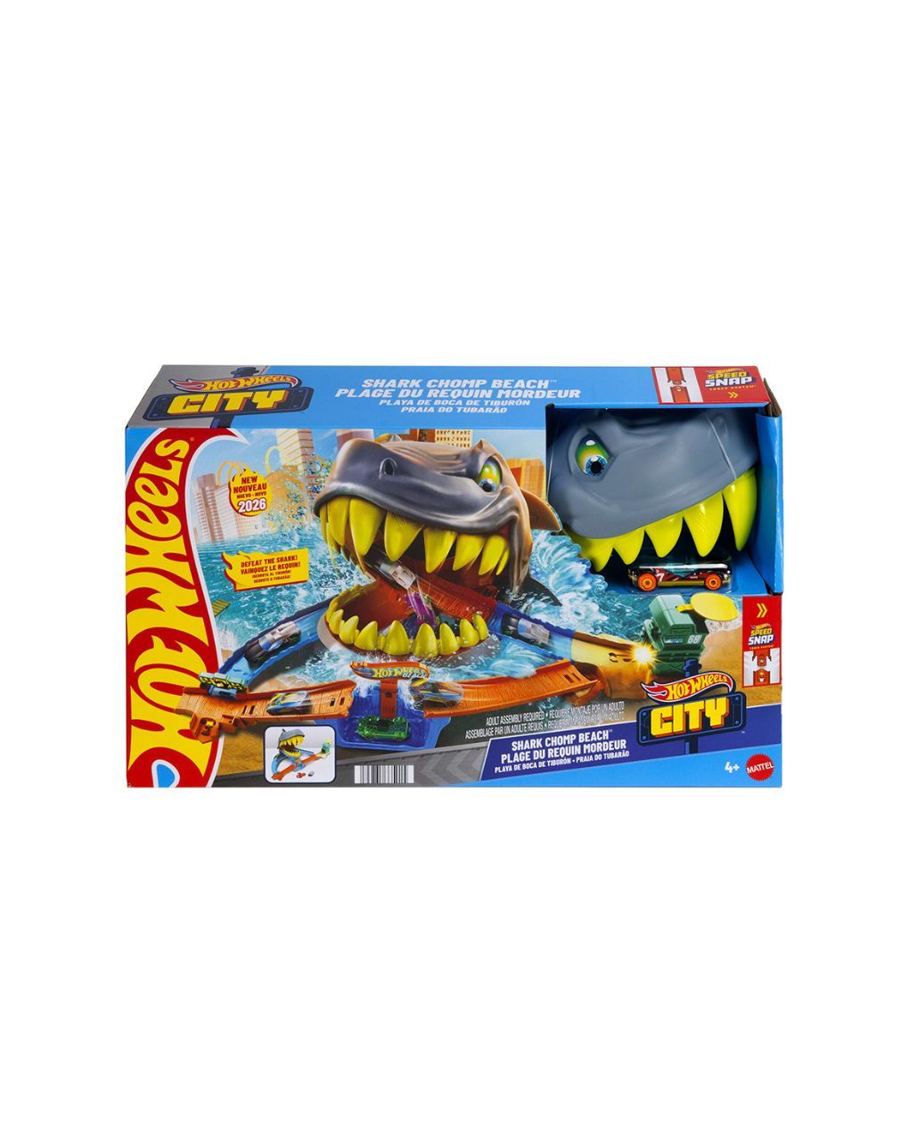 Hot wheels city πίστα επίθεση καρχαρία jhl96 - Hot wheels