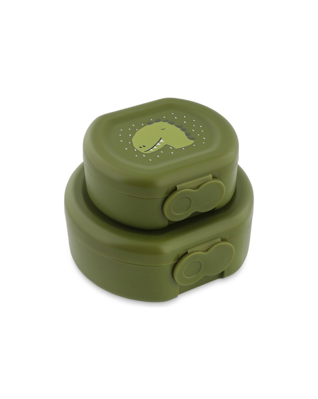 Trixie σετ φαγητοδοχεία snack box with clips 2τμχ mr. dino t06201 - TRIXIE