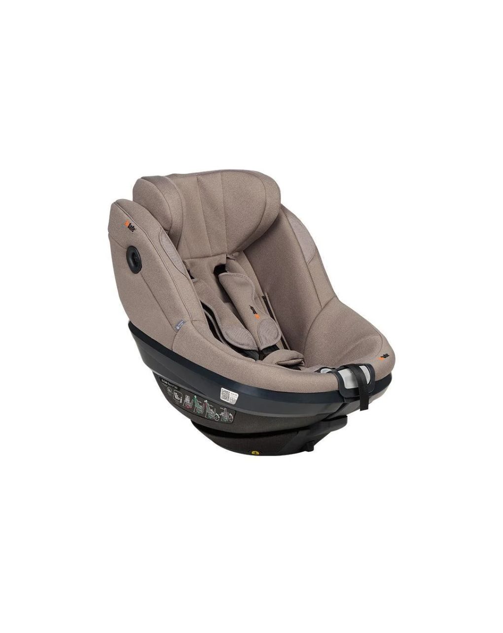 Besafe κάθισμα αυτοκινήτου beyond² 360 i-size (61-125cm) dark sand soft breeze 2001-11045369-dss
