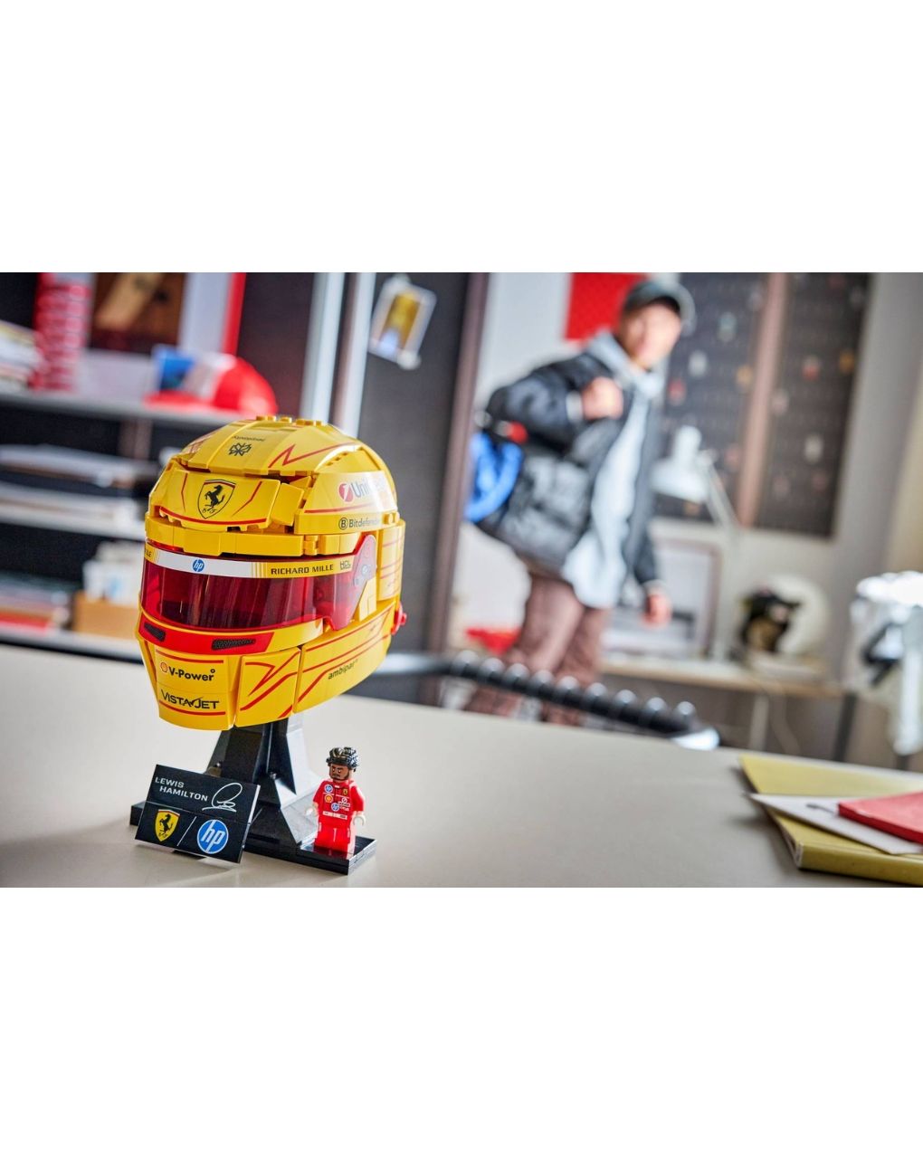 Lego editions scuderia ferrari hp lewis hamilton helmet 43022 - LEGO, LEGO EDITIONS