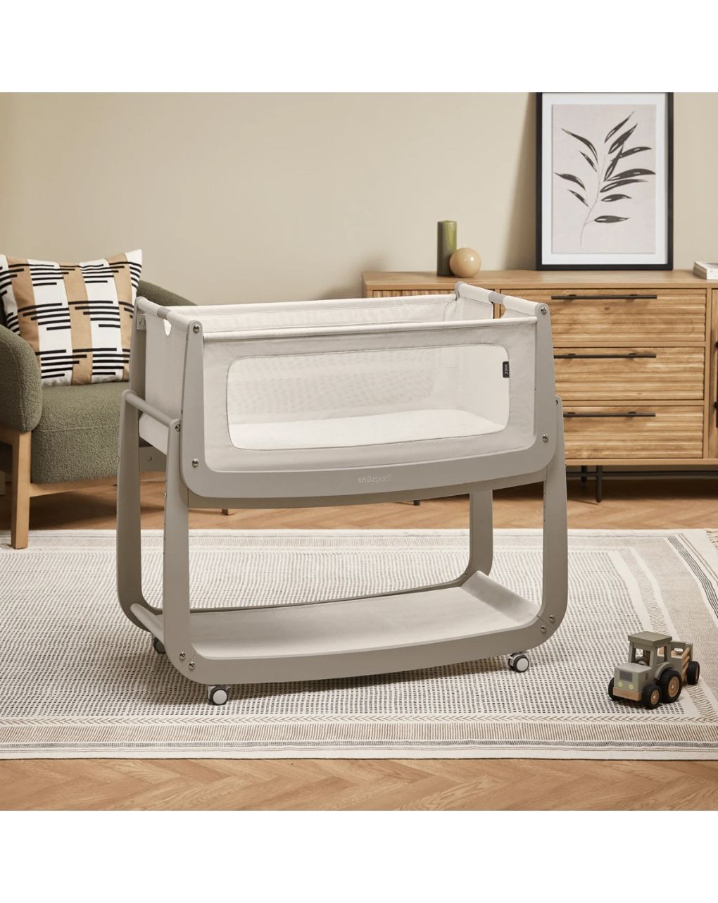 Snuz βρεφικό λίκνο snuzpod5 pebble gsfn050d - Snuz