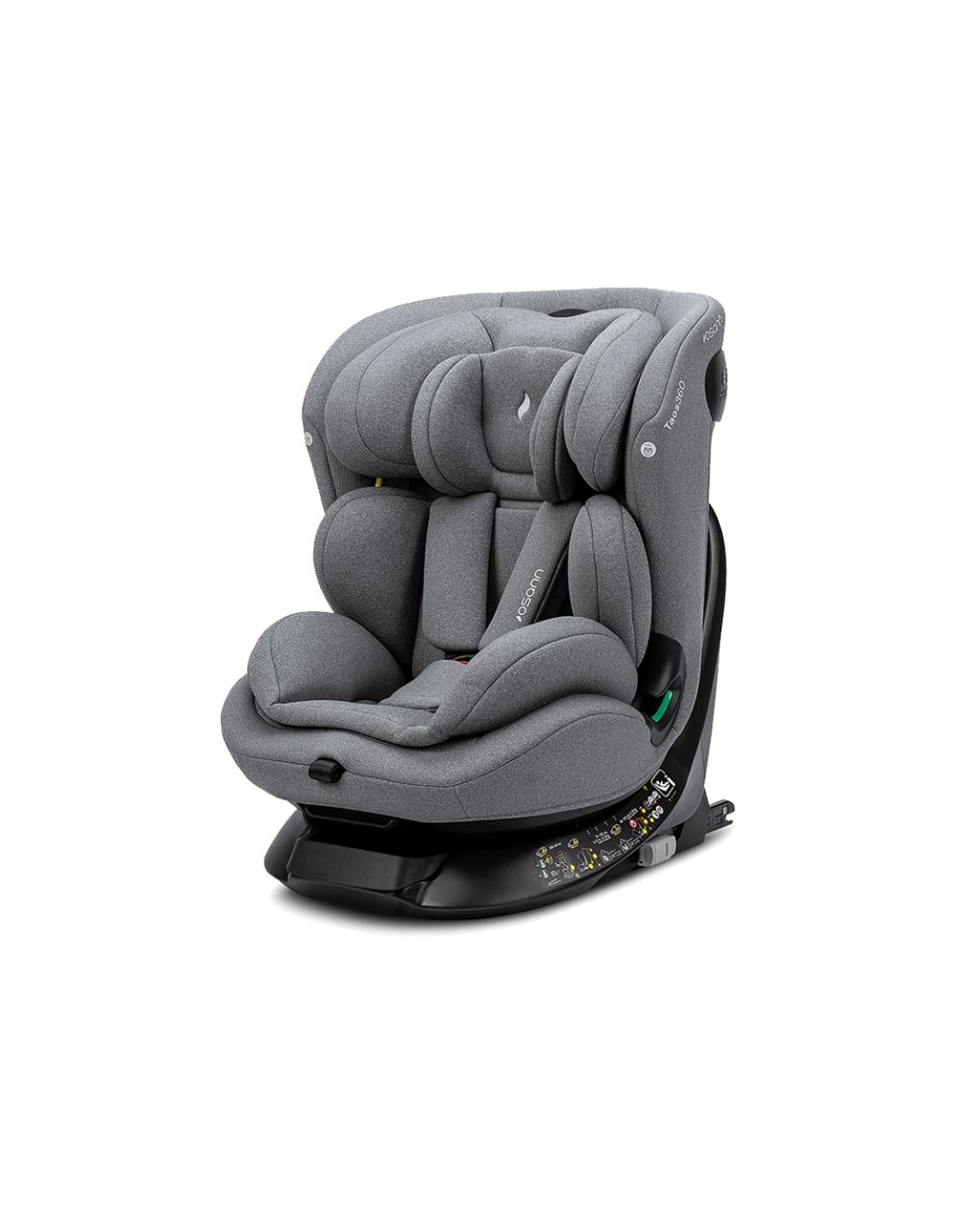 Osann taos 360° κάθισμα αυτοκινήτου i-size (40-150cm) iron 108331348 - Osann