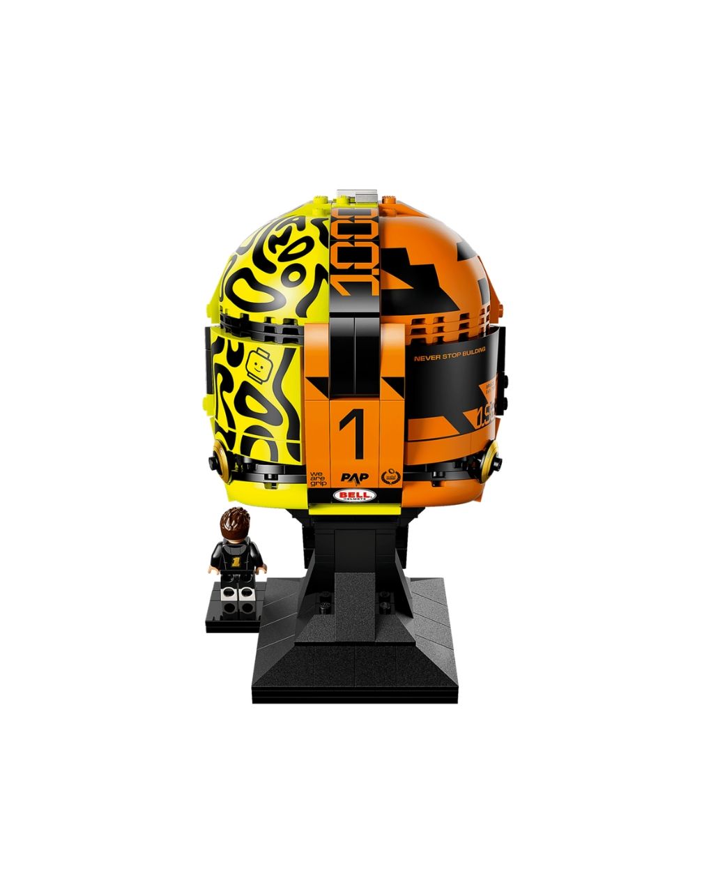Lego editions mclaren mastercard f1 team lando norris helmet 43023 - LEGO EDITIONS