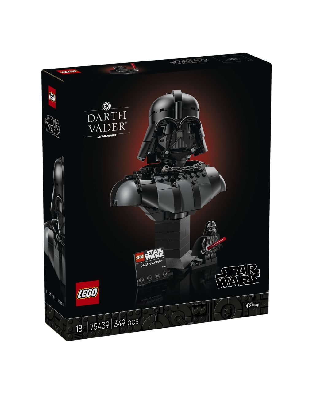 Lego star wars darth vader bust 75439